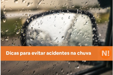 Dicas para evitar acidentes na chuva