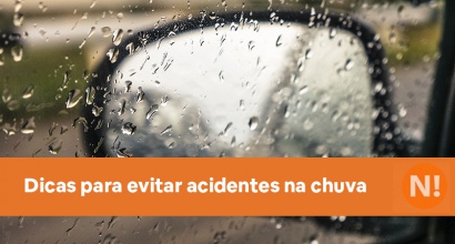 Dicas para evitar acidentes na chuva