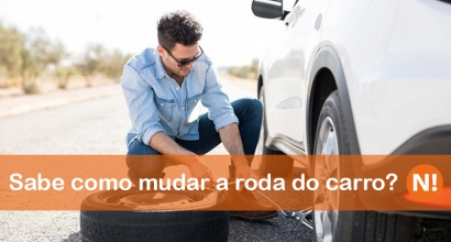 Sabe como mudar a roda do carro?