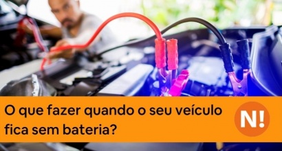 O que fazer quando o seu veículo fica sem bateria?