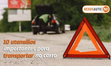 10 utensílios importantes para transportar no carro