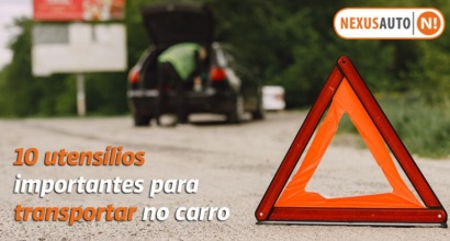 10 utensílios importantes para transportar no carro